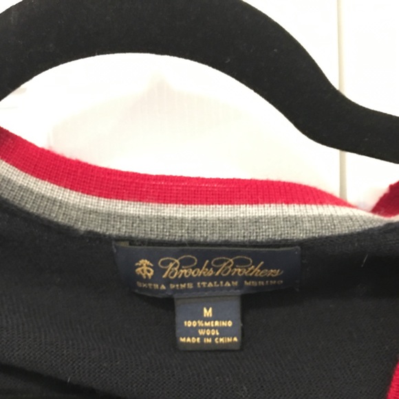 Merino wool Brooks Brothers cardigan - Picture 2 of 3